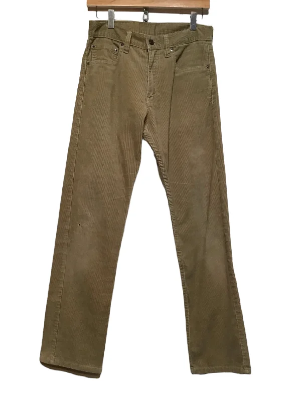 women's polyester pantsLevi Beige Cord Trousers (29” Waist)