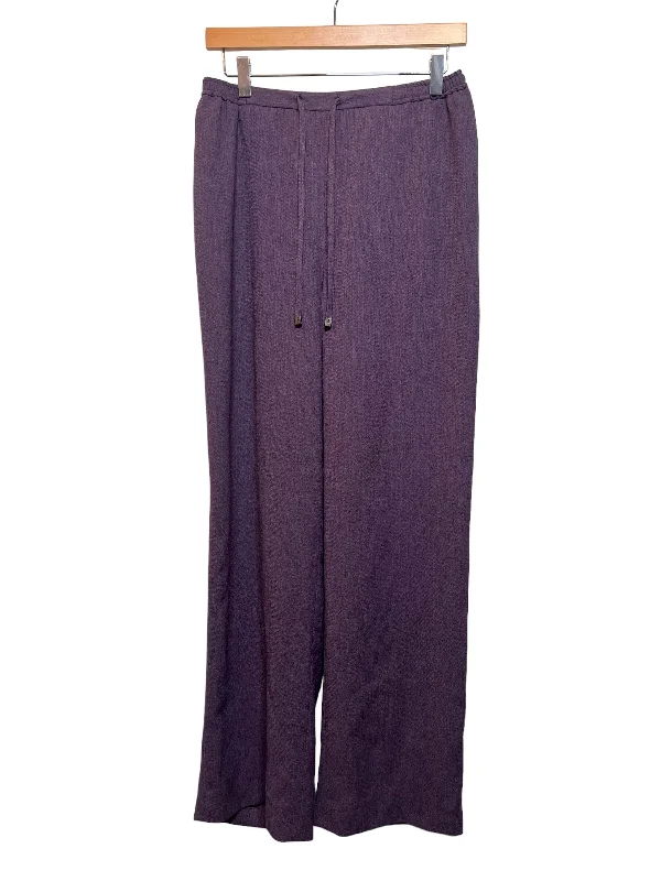 women's cool pantsViyella Women's Purple Trousers (Size L)