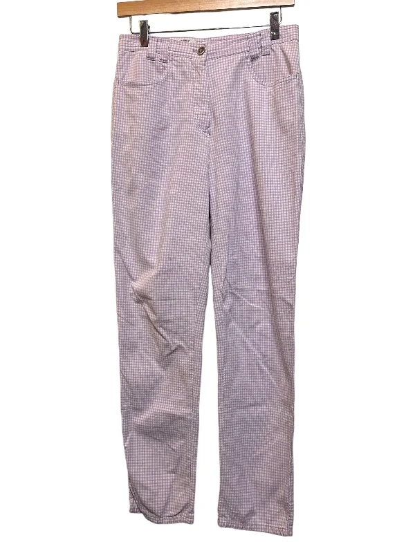 women's fall pantsWichèle Women's Pink White Trousers (W29)