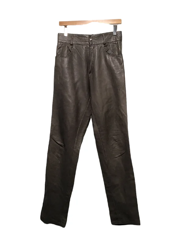 women's ripped pantsWomen’s Leather Trousers (Size S)