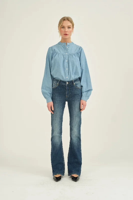 women's denim jeans with button-fly closurePD-Marija Jeans Wash Los Angeles