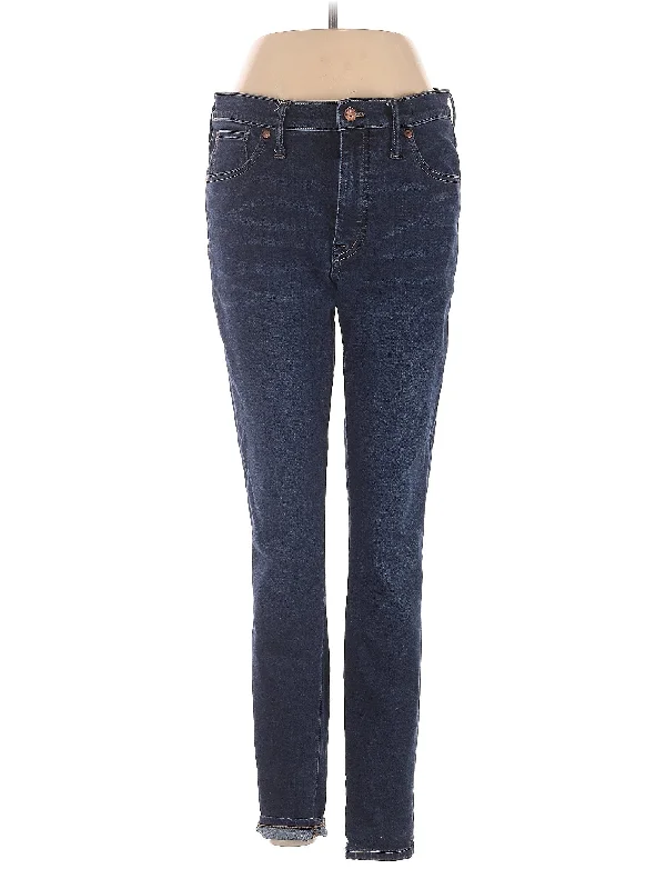 women's denim jeans for tall womenHigh-Rise Skinny Jeans in Dark Wash