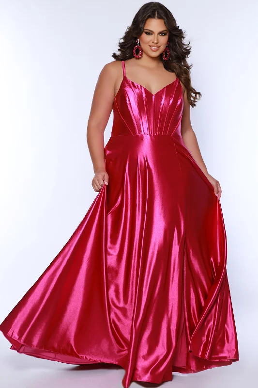 Formal Dress for Rustic ThemesSweet in Satin Corset Formal Dress