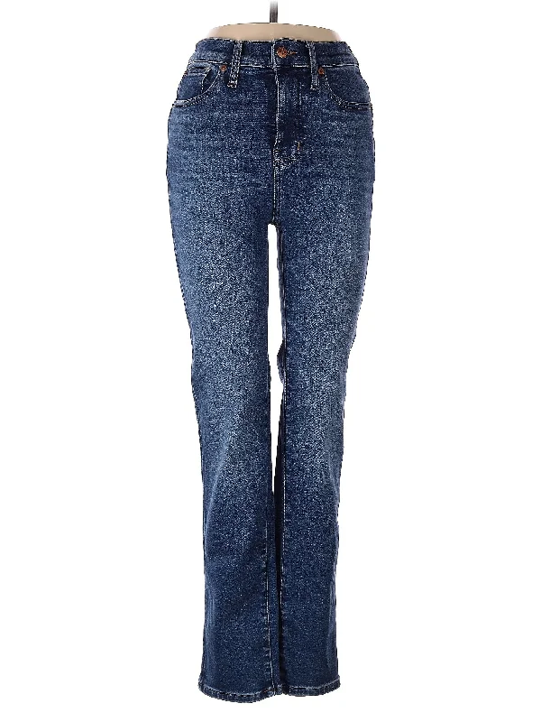 women's denim jeans for a relaxed lookHigh-Rise Bootleg Jeans in Medium Wash