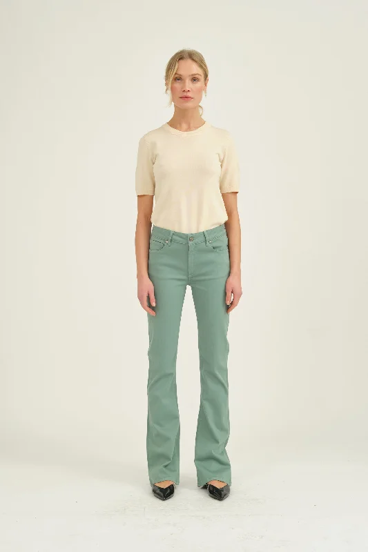 women's mom jeans denimPD-Marija Jeans Colors - Green Eyes