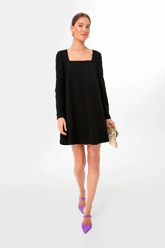 midi shift dressesBlack Middleton Dress