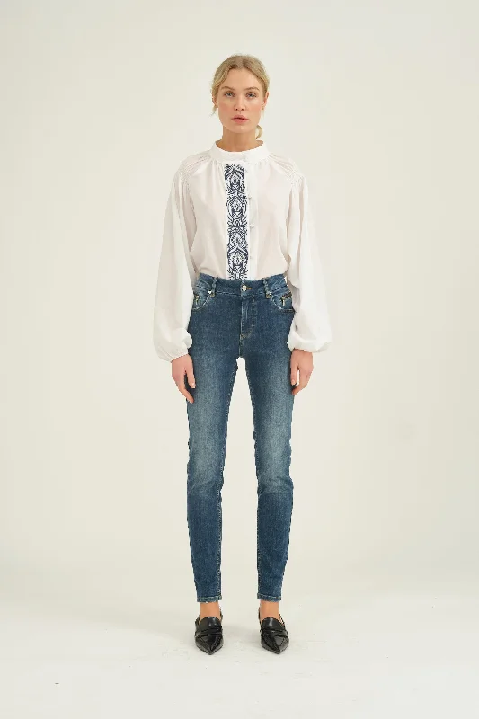 women's denim jeans for petite womenPD-Naomi Jeans Wash Los Angeles