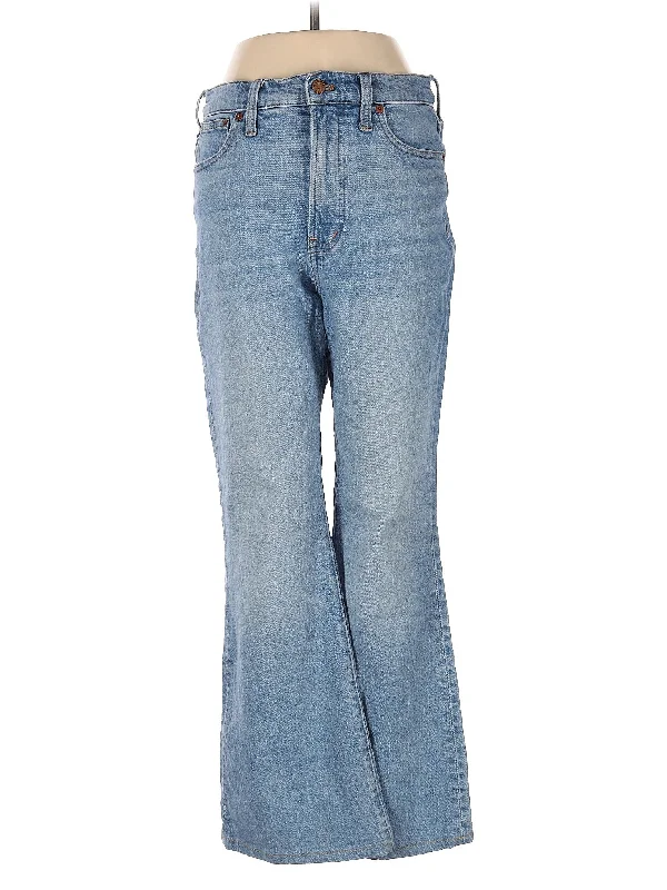 women's bootcut denim jeansHigh-Rise Bootleg Jeans in Light Wash