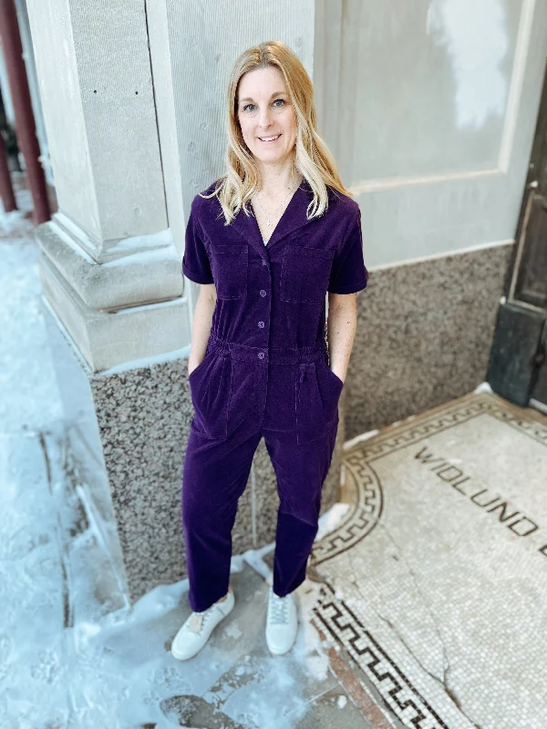 women's cozy jumpsuitsSkies Corduroy Jumpsuit-Final Sale Online Only