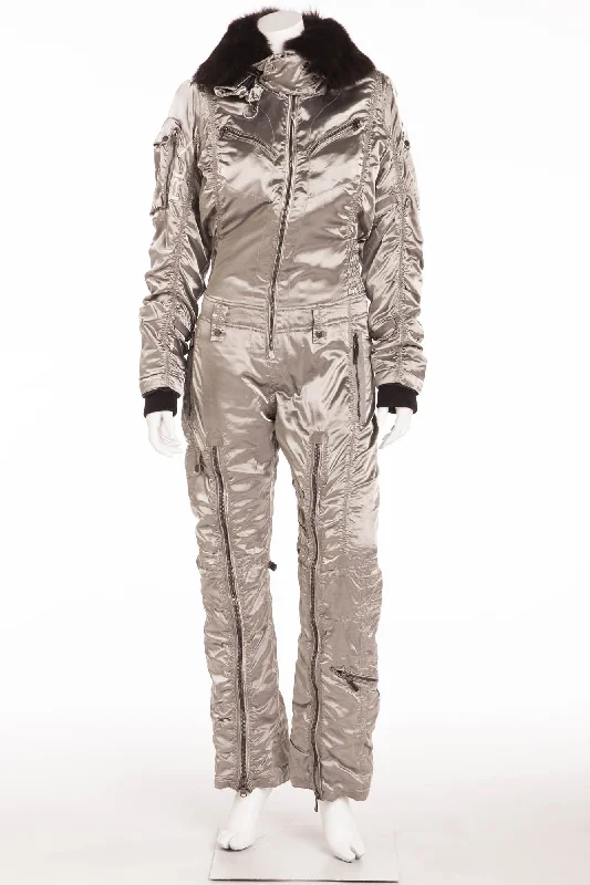 women's jumpsuits with long sleevesRLX - Silver Ski Jumpsuit - M