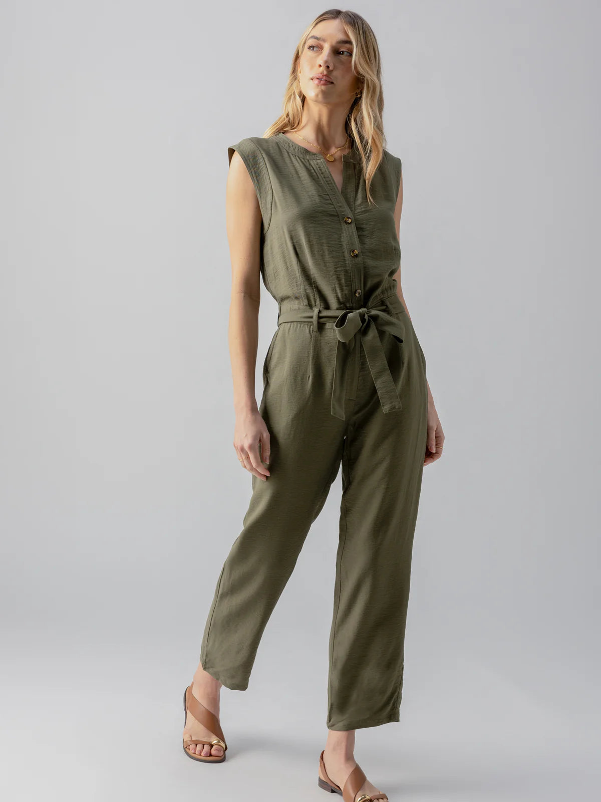 women's jumpsuits with belt loopsPrima Jumpsuit