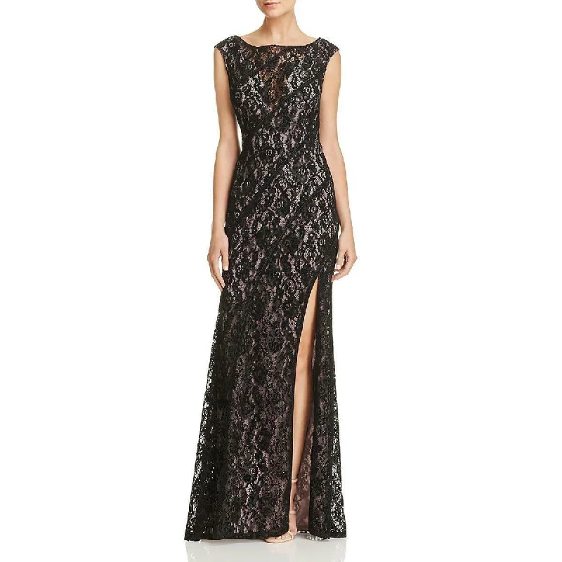 silk maxi dressesAidan by Aidan Mattox Long Formal Floral Lace Dress Sale