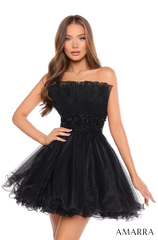 clubwear party dressesAmarra 88038 Homecoming A Line Short Cocktail Dress