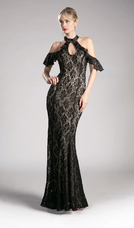 maxi dresses with adjustable strapsBlack S Cinderella Divine C0701 Fitted Long Dress Formal Sale