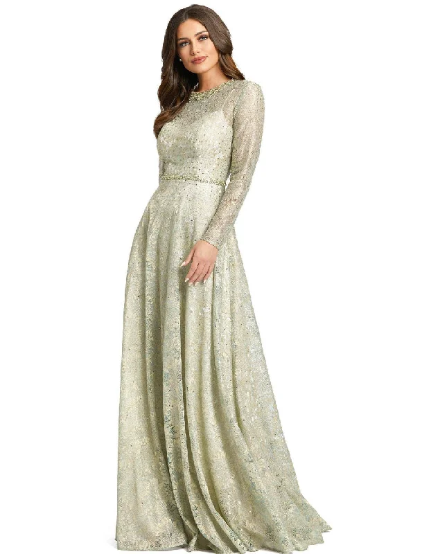 pre-owned wedding dressesMac Duggal 49188 Mother of the Bride Long Dress Sale