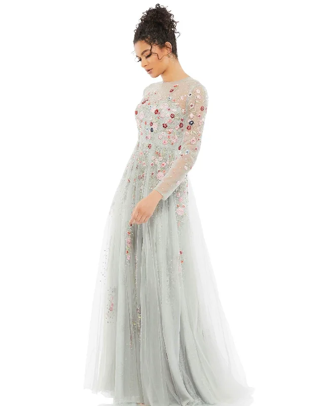 princess wedding dressesMac Duggal 11241 Long Mother of the Bride Dress