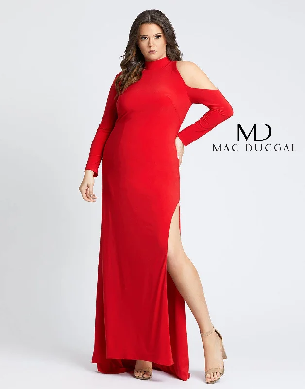 maxi dresses for all seasons and occasionsMac Duggal 55288 Long Formal Plus Size Fitted Dress Sale