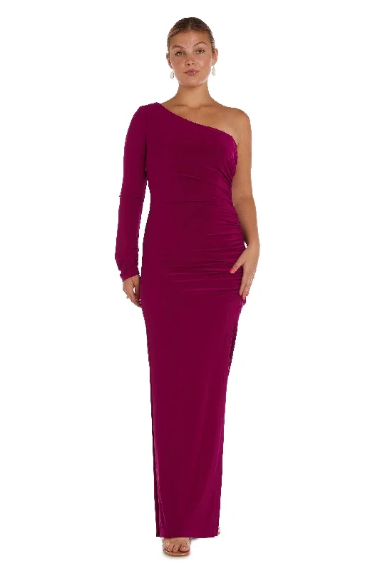 maxi dresses with built-in brasMagenta 6P Nightway Long Formal Petite Dress 22158P