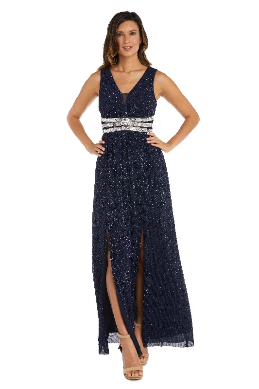 maxi dresses with buttonsR&M Richards 2522P Long Formal Petite Dress Sale