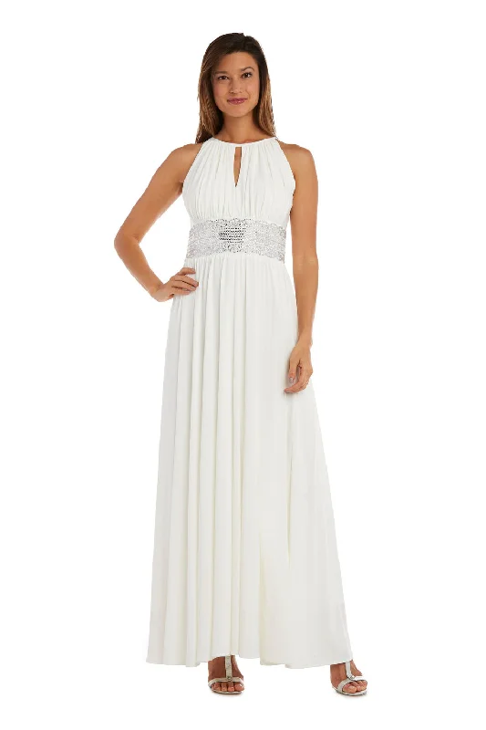 maxi dresses for casual FridaysR&M Richards 5078P Long Formal Petite Dress Sale