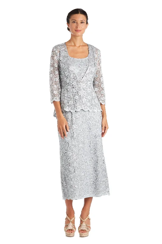 budget-friendly wedding dressesR&M Richards 7295 Long Mother Of The Bride Jacket Dress Sale