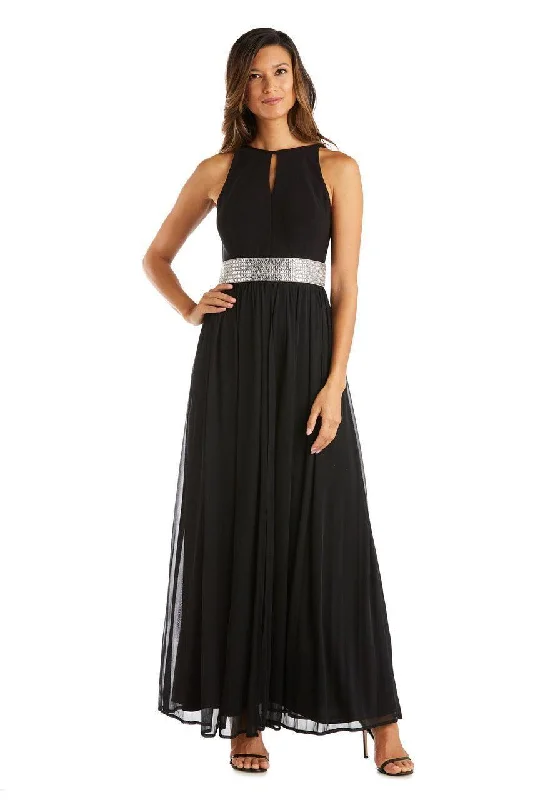 maxi dresses with long sleevesR&M Richards 5405W Plus Size Long Dress Sale