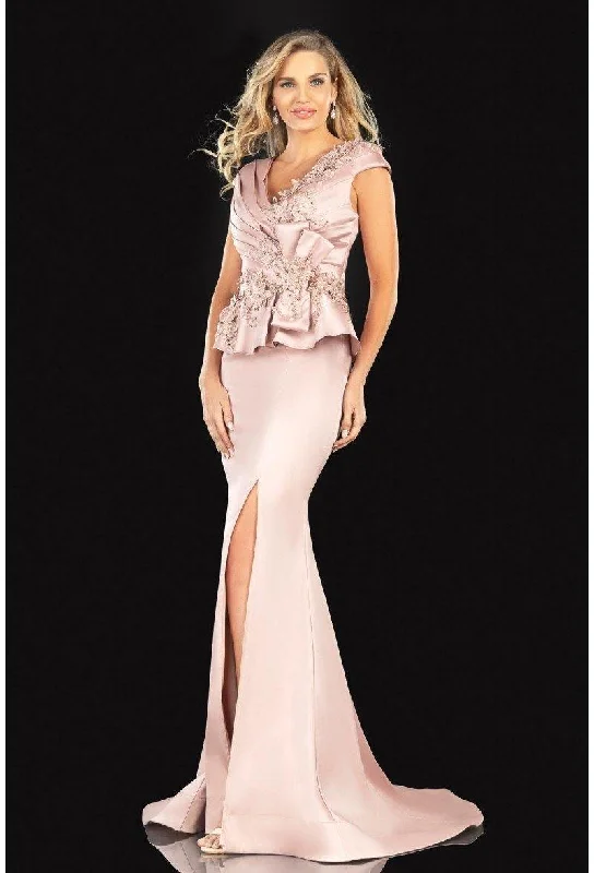 affordable wedding dressesTerani Couture 2021M2994 Long Mother Of Bride Dress