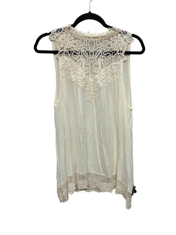 women's tops for boho-chic stylesTop Sleeveless By Entro  Size: L