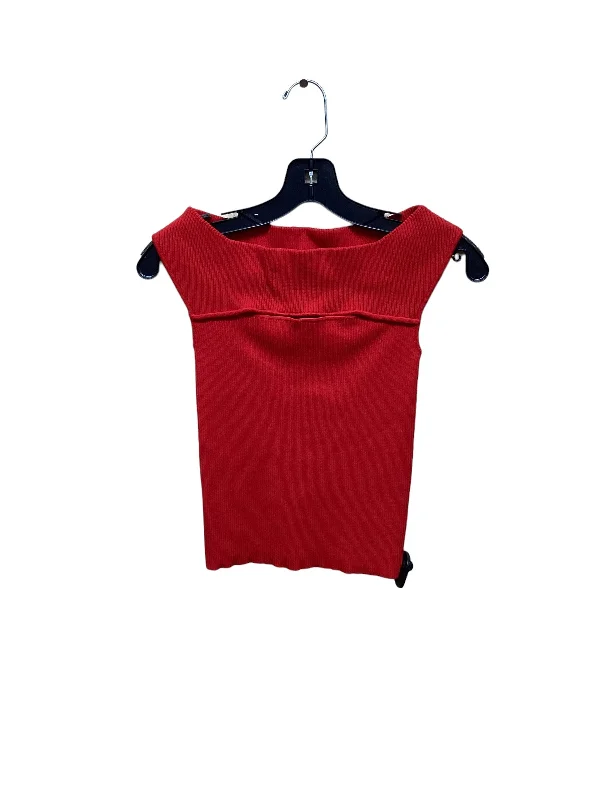 women's tops for minimalist aestheticsTop Sleeveless By Express  Size: S